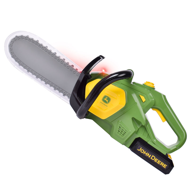 Tomy John Deere Motorised Chainsaw at Baby City
