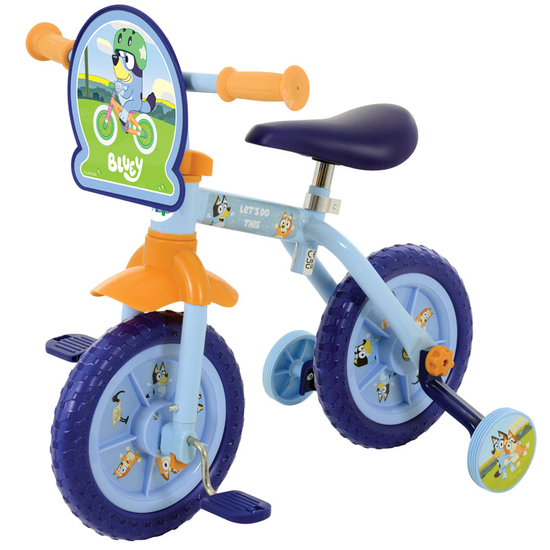 Training 2 in 1 Bike 10" Bluey at Baby City