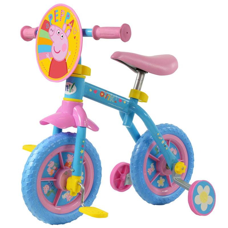 Training 2 in 1 Bike 10" Peppa Pig at Baby City