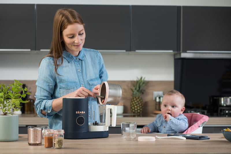 Béaba Babycook® Neo Baby Food Steamer Blender Night Blue