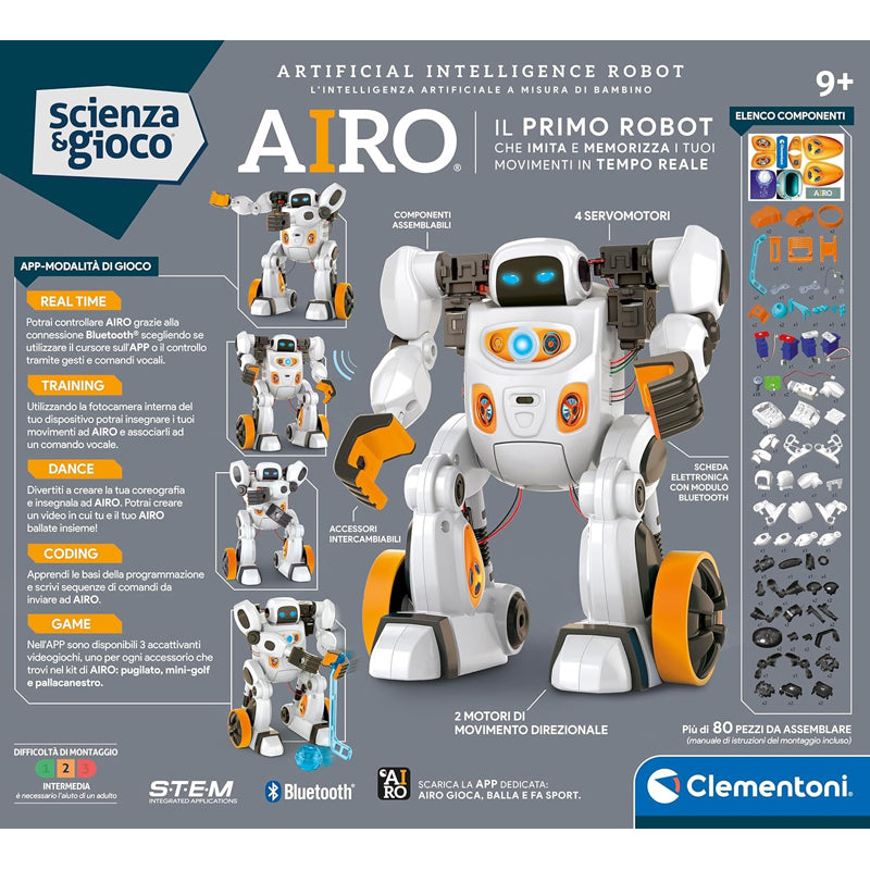 Clementoni Science Museum AiRo Artificial Intelligence Robot l Available at Baby City