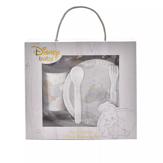 Disney Magical Beginnings Melamine Crockery Set 5Pk Dumbo at The Baby City Store