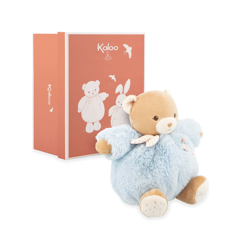 Kaloo Intemporel Chubby Bear Blue 17cm at Vendor Baby City