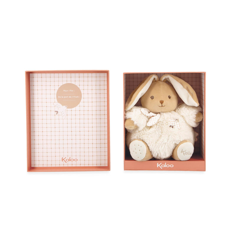Kaloo Intemporel Chubby Rabbit Cream 17cm at The Baby City Store