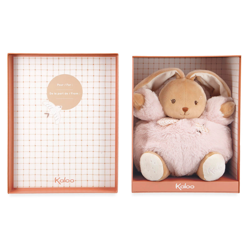 Kaloo Intemporel Chubby Rabbit Pink 25cm at The Baby City Store