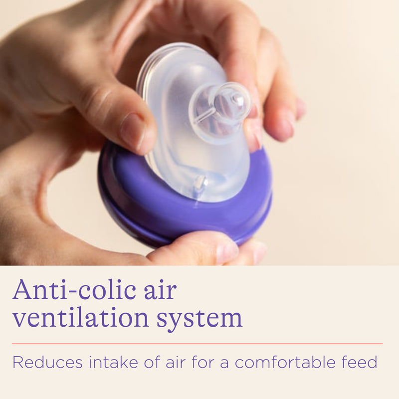 Lansinoh Natural Wave Teat Extra Slow Flow 2Pk at The Baby City Store
