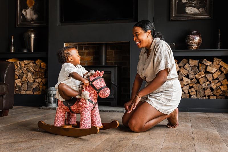 Little Bird Told Me Cooper & Beau Rocking Horse 9m+ at The Baby City Store