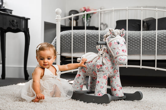 Little Bird Told Me Lily & Rose Rocking Horse 9m+ l Available at Baby City