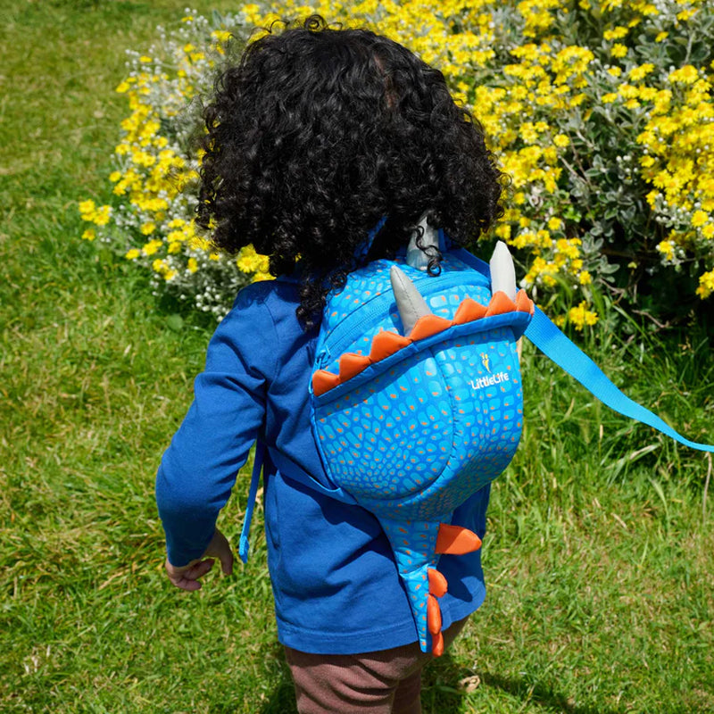 LittleLife Toddler Backpack With Rein Triceratops at Baby City's Shop