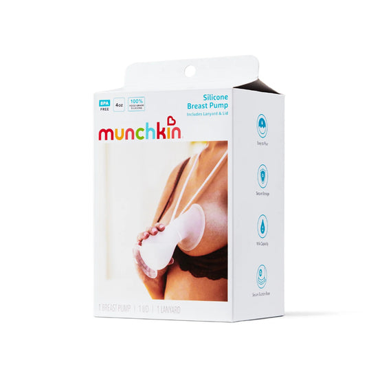 Munchkin Silicone Manual Breast Pump at The Baby City Store