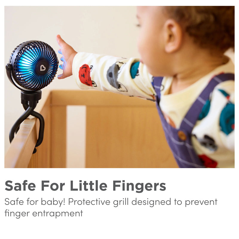 Munchkin Stroller LED Light Fan at The Baby City Store