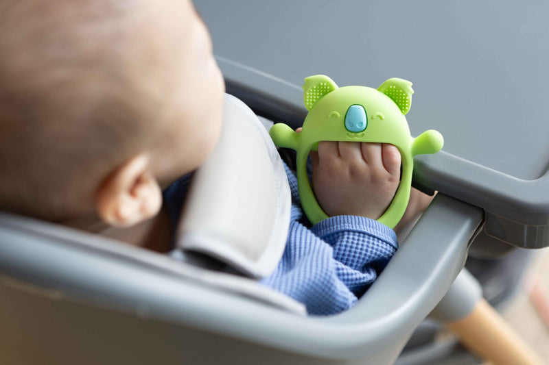 Nuby Mini Wrist Grip Teething Mitten Koala at Vendor Baby City