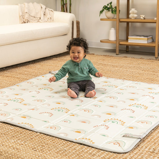 Baby City's Infantino Foldable Foam Mat Cactus & Rainbow