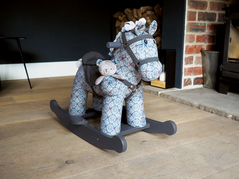 Little Bird Told Me Louie & Duke Rocking Horse 9m+ l For Sale at Baby City