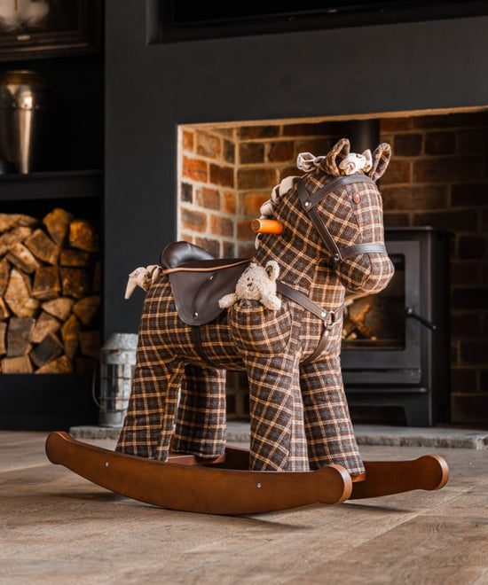 Little Bird Told Me Rufus & Ted Rocking Horse at Vendor Baby City
