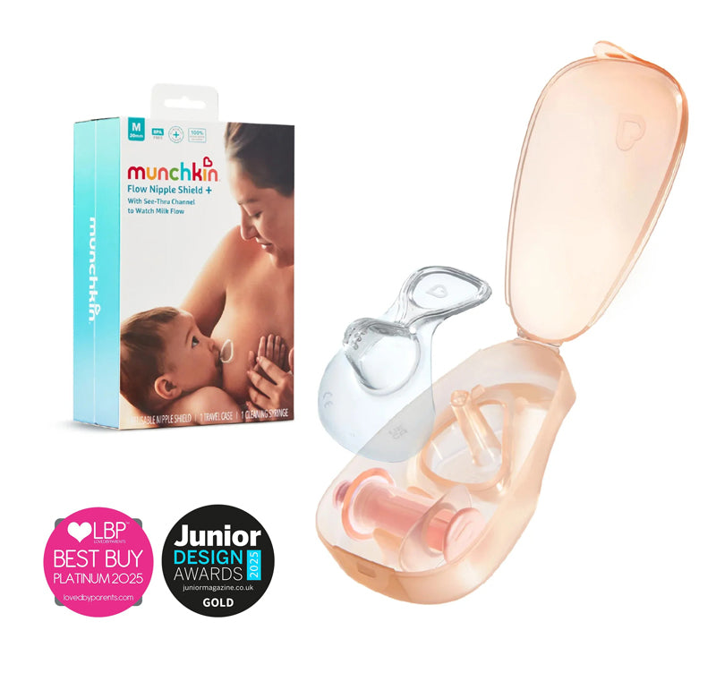 Baby City's Munchkin Flow Nipple Shield 20mm + Kit