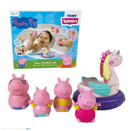 Baby City Stockist of Tomy Peppa Pig Bath Set