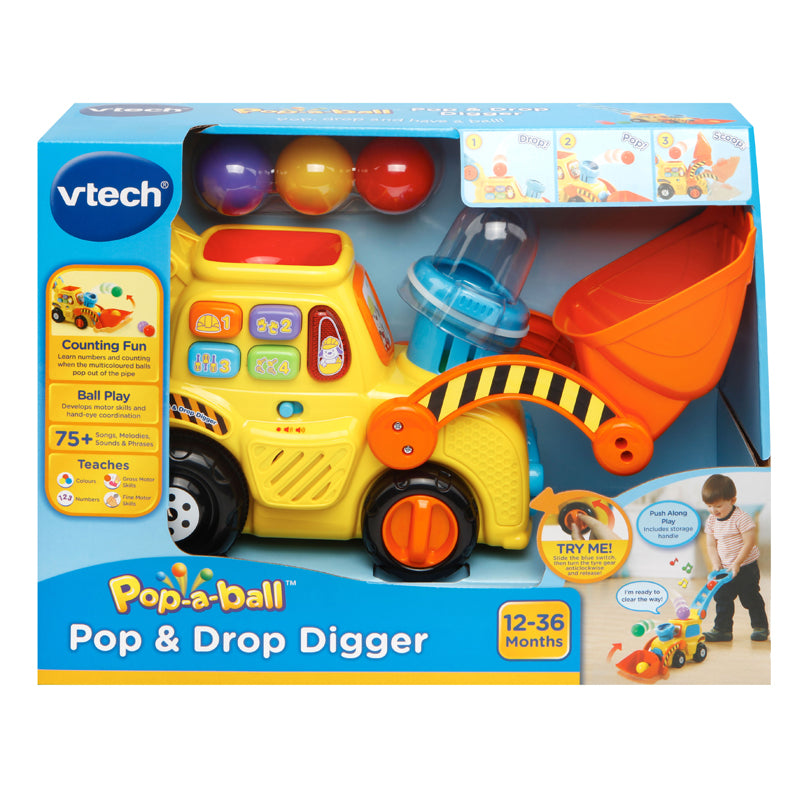 Baby City's VTech Pop-a-Ball® Pop & Drop Digger