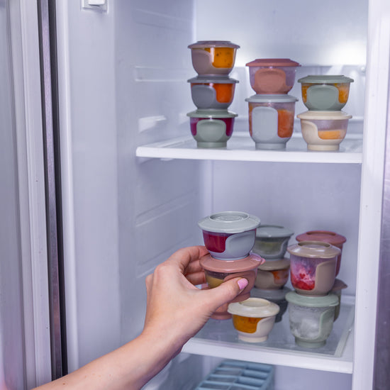 Baby City's Vital Baby Nourish Store & Wean™ Pots 60ml 6Pk