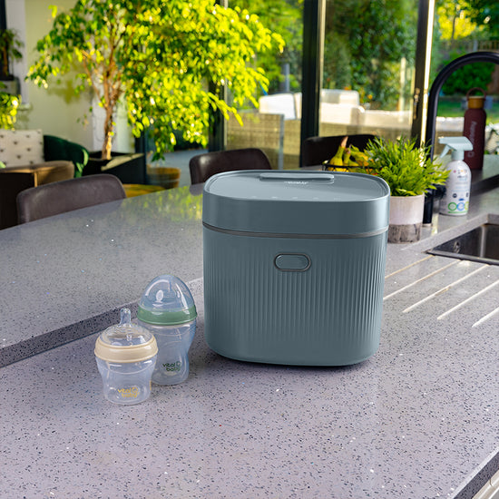 Vital Baby Nurture Advanced Pro UV Steriliser & Dryer Smoky Blue at The Baby City Store