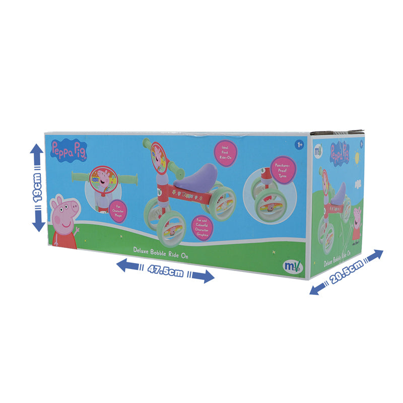 Shop Baby City's Deluxe Bobble Ride-On Peppa Pig