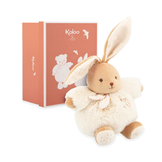 Kaloo Intemporel Chubby Rabbit Cream 17cm at Vendor Baby City