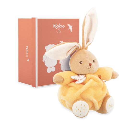 Kaloo Intemporel Chubby Rabbit Yellow 17cm at Vendor Baby City