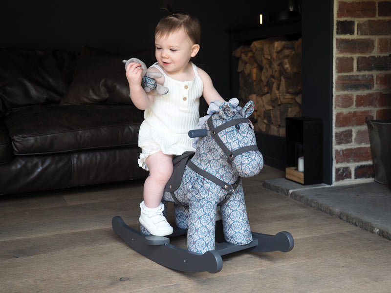 Shop Baby City's Little Bird Told Me Louie & Duke Rocking Horse 9m+