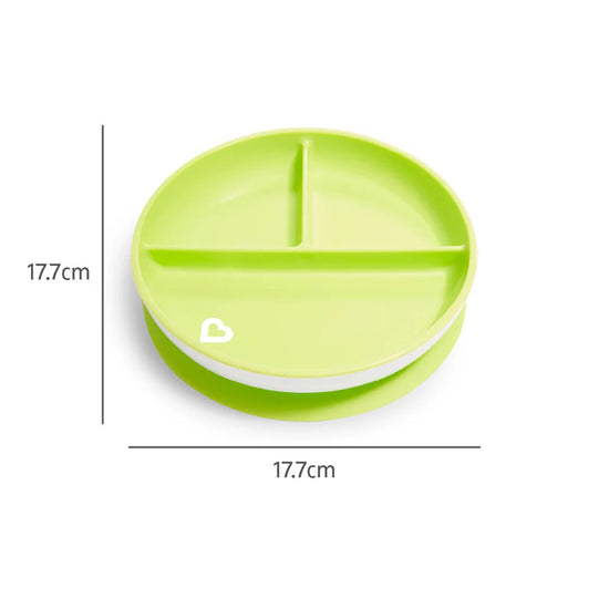 Munchkin Suction Plate Blue 2Pk at The Baby City Store