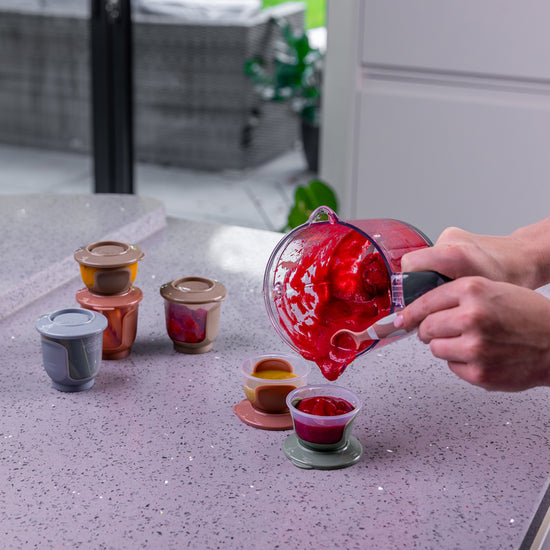 Vital Baby Nourish Store & Wean™ Pots 120ml 4Pk l Available at Baby City