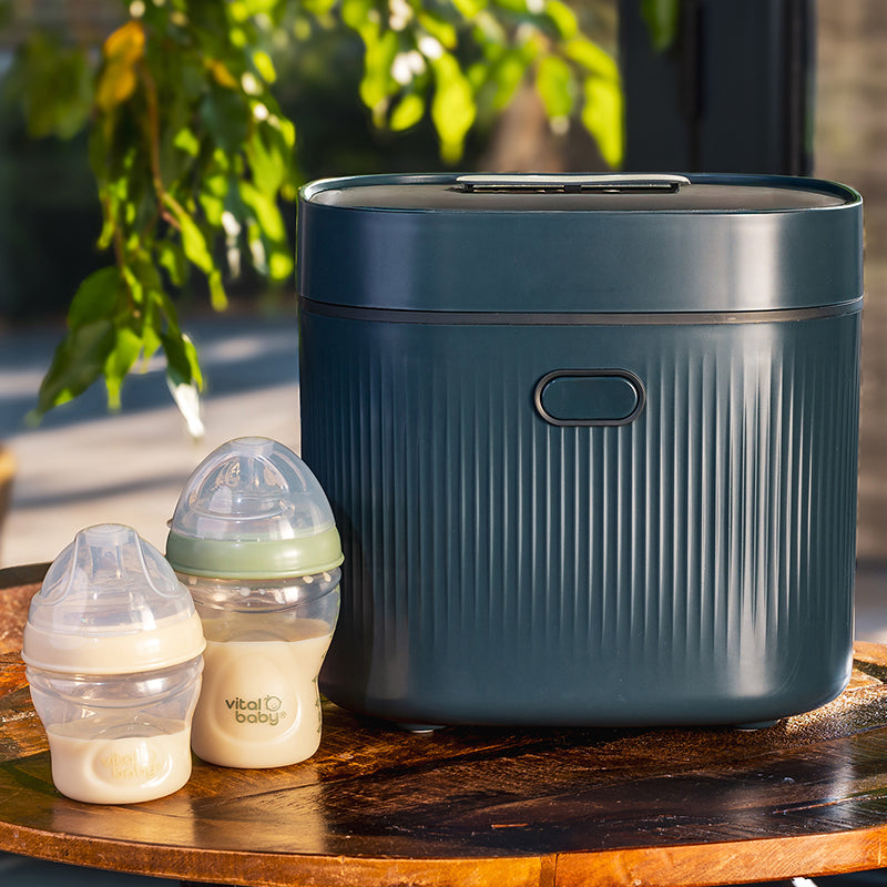 Vital Baby Nurture Advanced Pro UV Steriliser & Dryer Smoky Blue l Available at Baby City