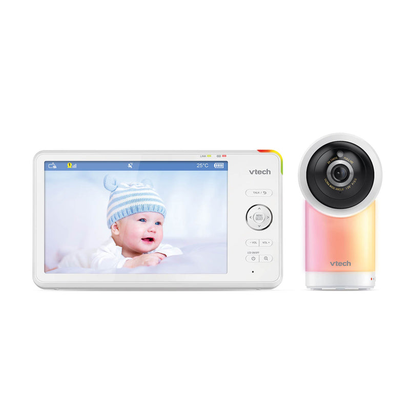 VTech 7" Smart Wi-Fi 1080p Pan & Tilt Video Monitor at Baby City