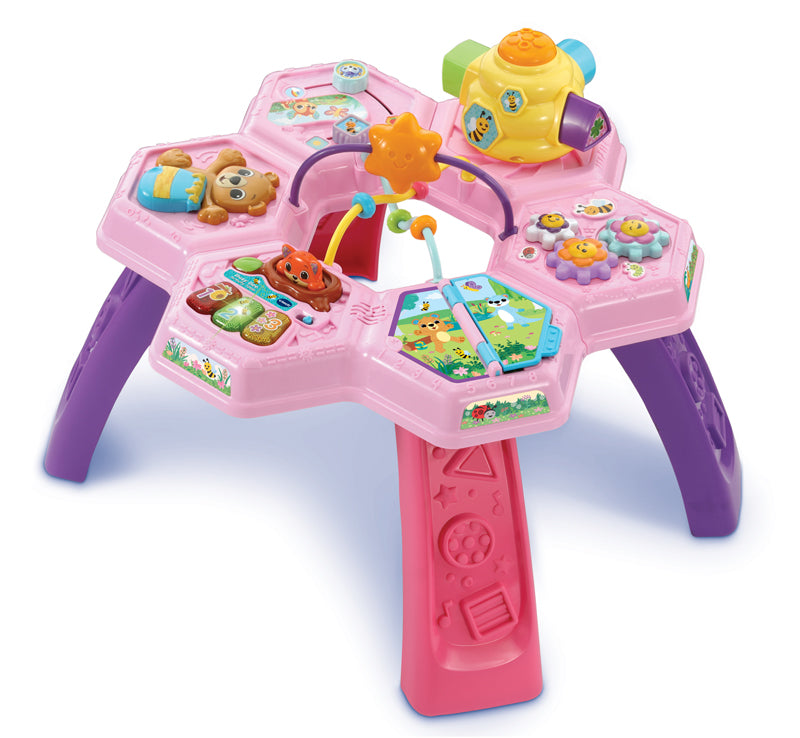 VTech Busy Bee Activity Table Pink
