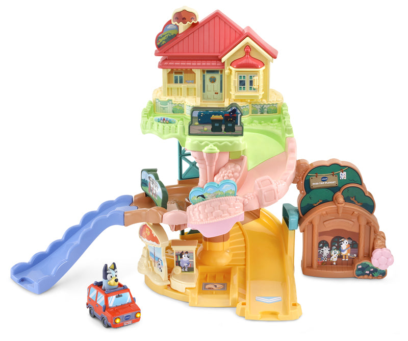 VTech Toot-Toot Drivers® Bluey Road Trip Play Set at Baby City