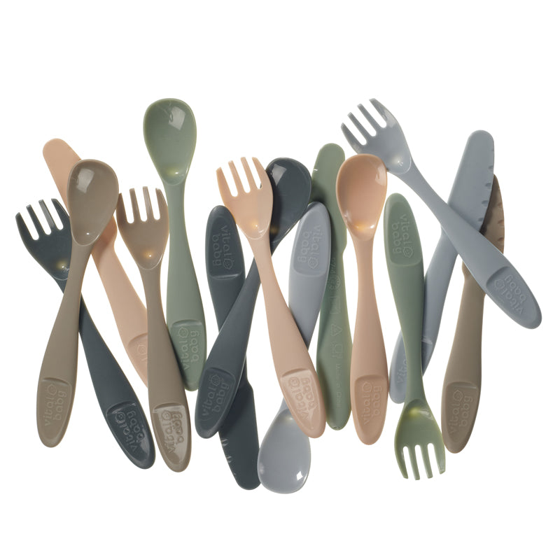 Vital Baby Nourish Perfectly Simple Cutlery 15Pk at Baby City