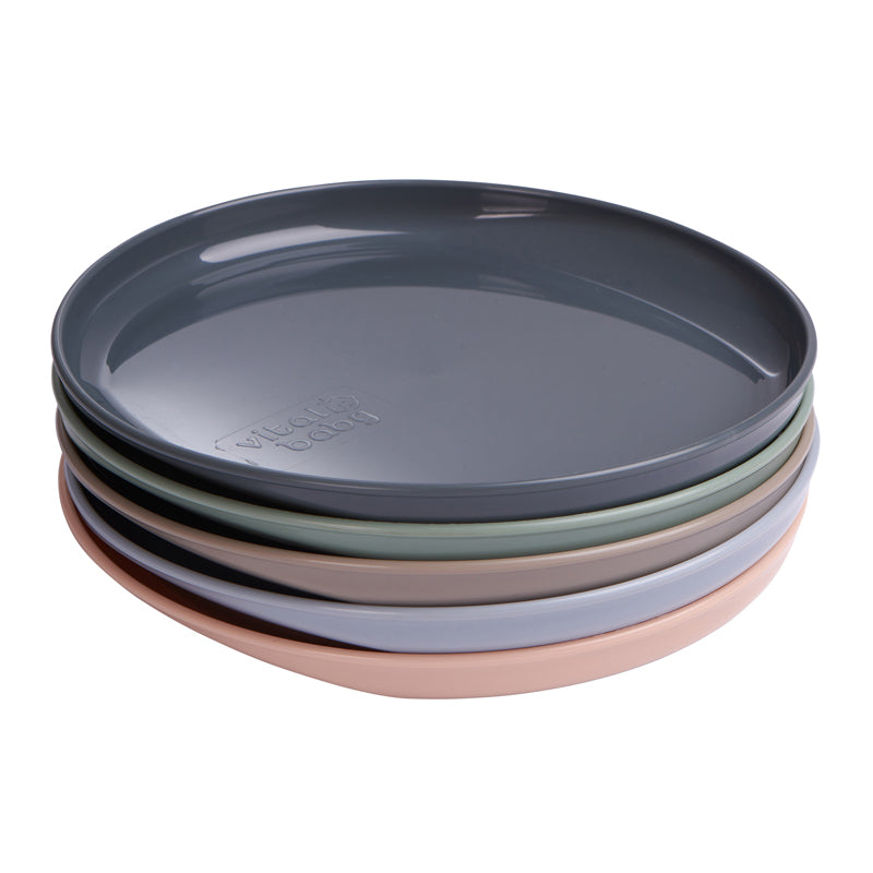 Vital Baby Nourish Perfectly Simple Plates 5Pk at Baby City