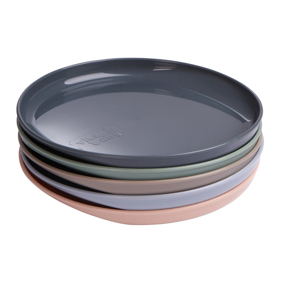 Vital Baby Nourish Perfectly Simple Plates 5Pk at Baby City