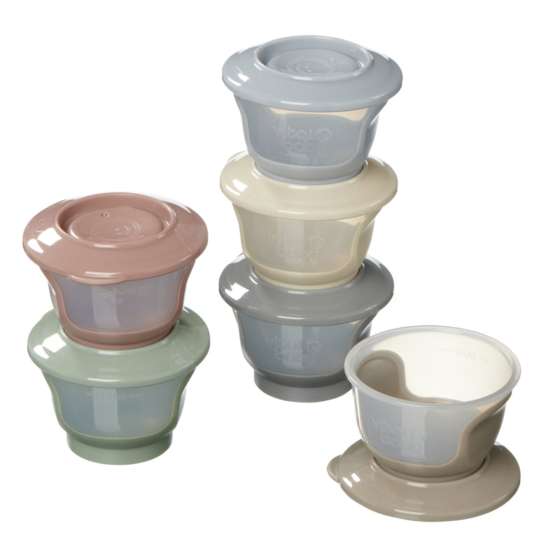 Vital Baby Nourish Store & Wean™ Pots 60ml 6Pk at Baby City