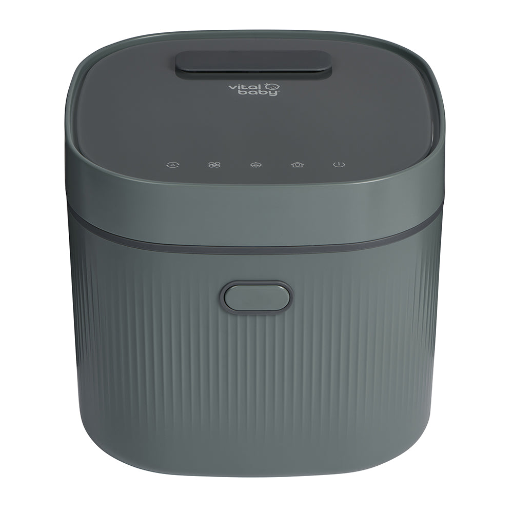 Vital Baby Nurture Advanced Pro UV Steriliser & Dryer Olive Green at Baby City
