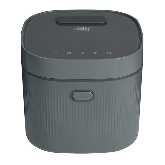 Vital Baby Nurture Advanced Pro UV Steriliser & Dryer Olive Green at Baby City
