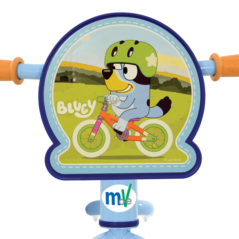 Balance Bike with Light Up Wheels 12" Bluey l Baby City UK Stockist