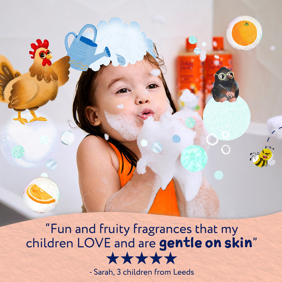 Child's Farm Bubble Bath Sweet Orange 500ml l Baby City UK Stockist