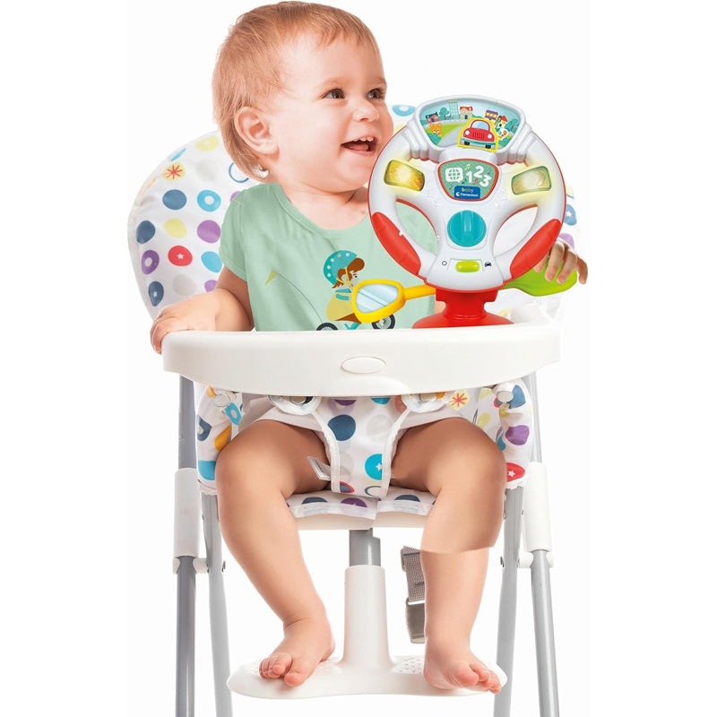 Clementoni Baby Activity Wheel - Electronic l To Buy at Baby City