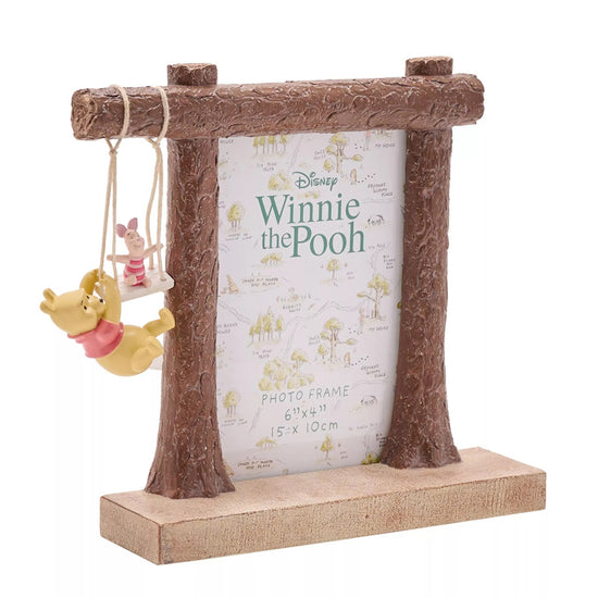 Disney Winnie The Pooh & Piglet Swing Photo Frame l Baby City UK Stockist