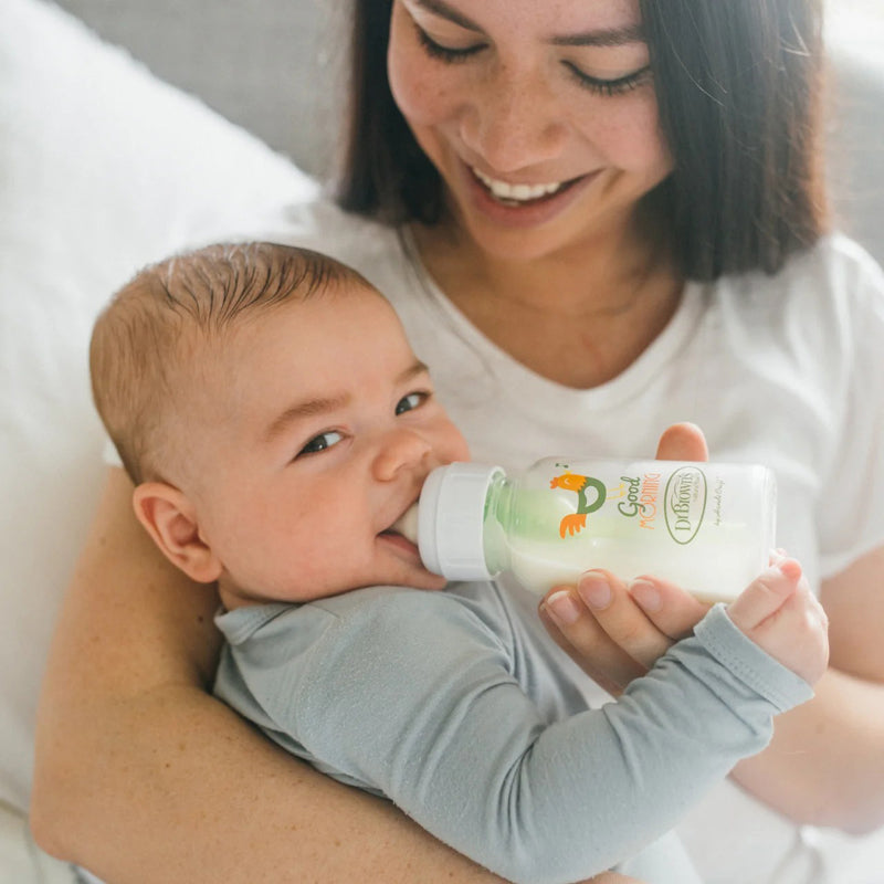 Dr Brown's Options+ Narrow Glass Rooster 120ml l Baby City UK Stockist