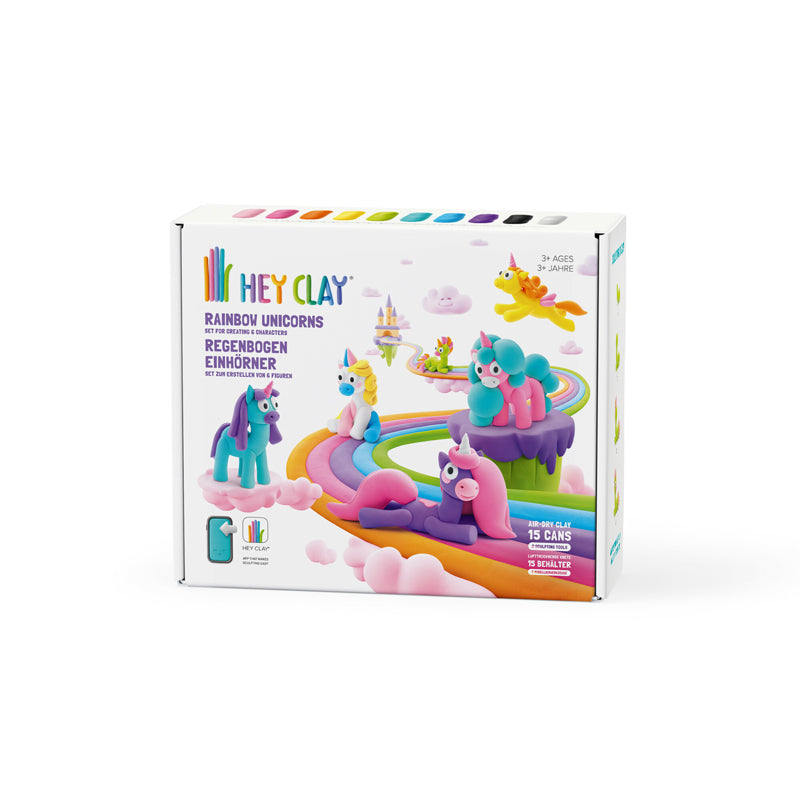 Baby City Retailer of Hey Clay Unicorns Large 15 Can Set