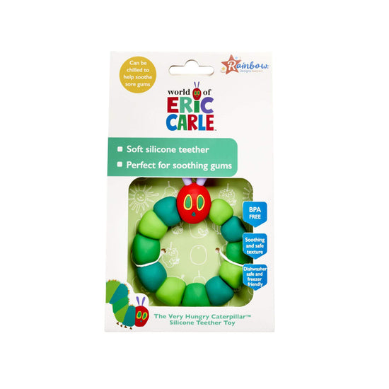 Hungry Caterpillar Teether Ring l Baby City UK Stockist