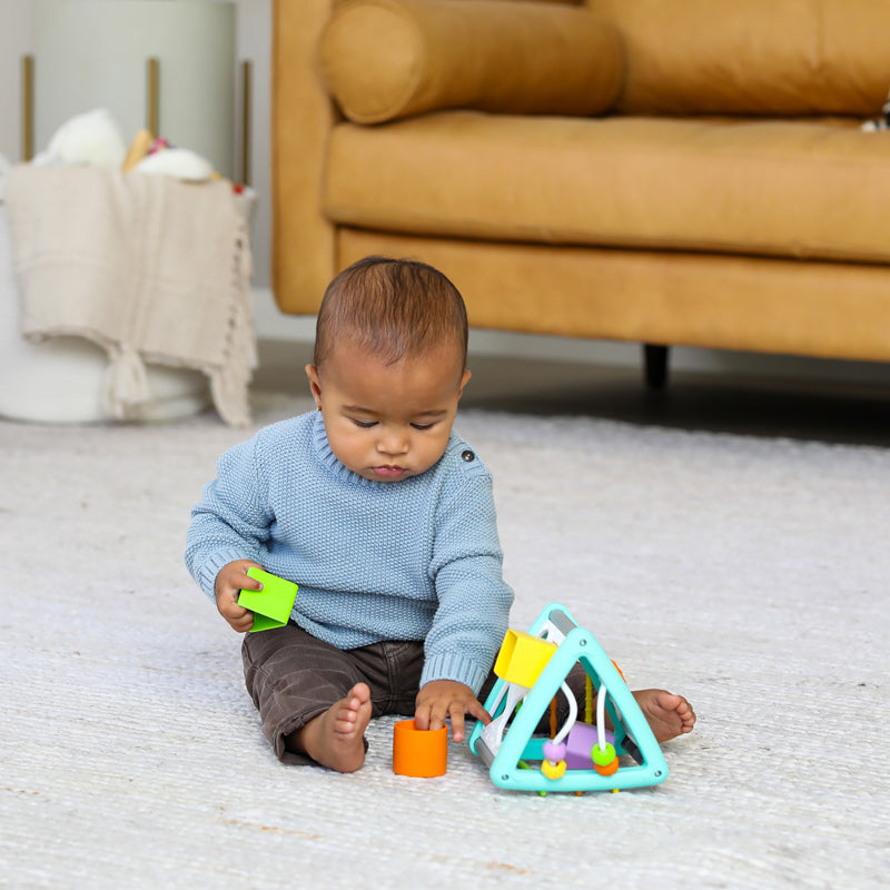 Infantino Activity Triangle and Shape Sorter l Baby City UK Stockist