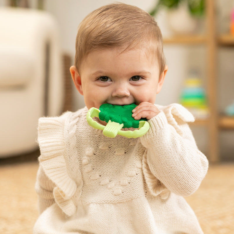Infantino Lil' Nibbles Teether Brocoli l Baby City UK Stockist