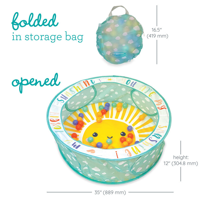 Infantino Pop Up Ball Pit Gym at Baby City's Shop